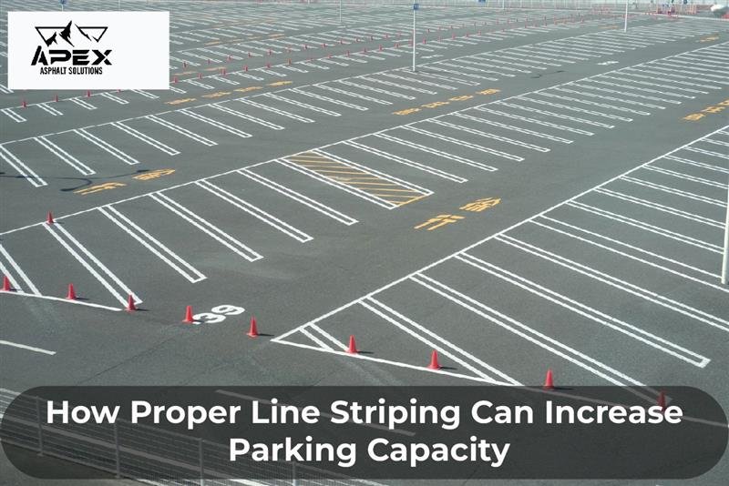 Line Striping Increase Parking Capacity