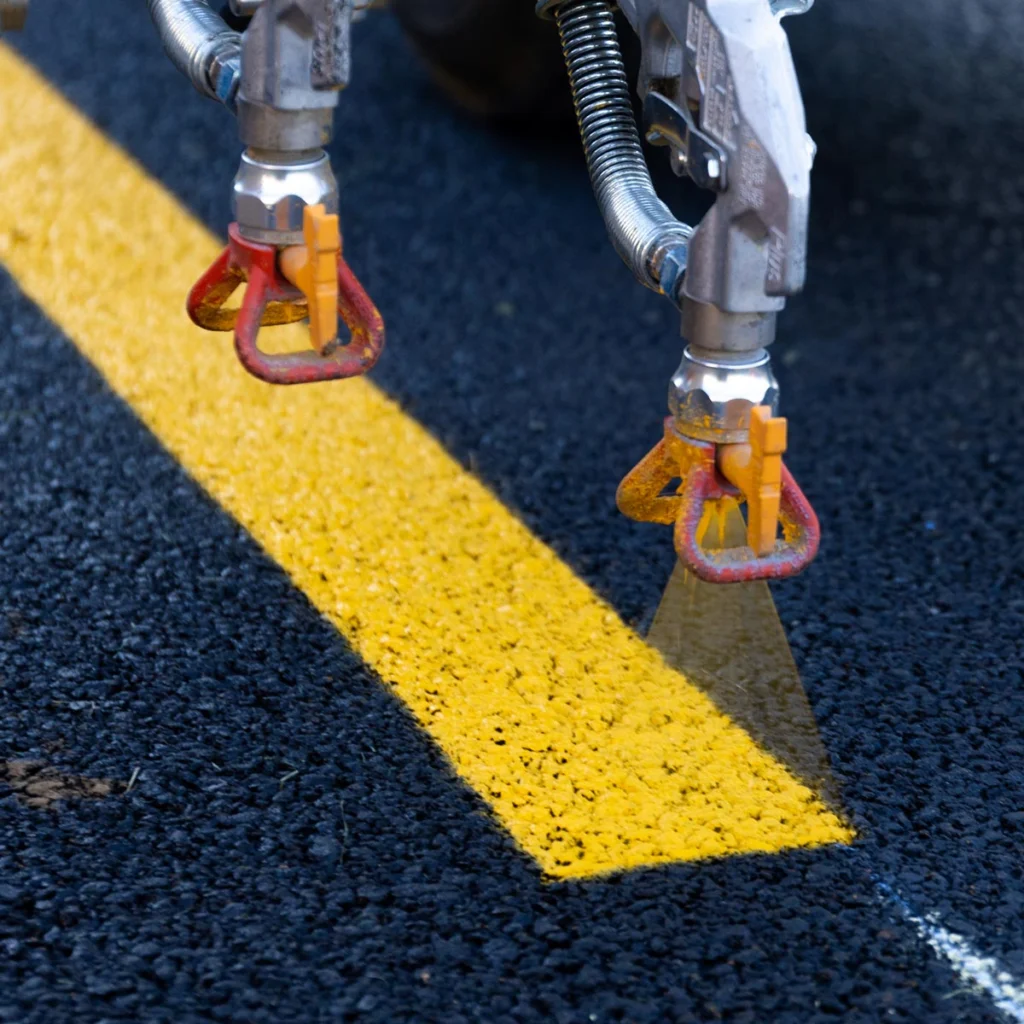 Asphalt Line Striping in Sun Prairie WI